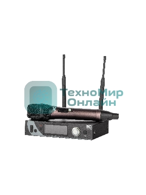 Радиосистема ITC T-530A UHF одноканальная радиосистема с одним ручными микрофоном, LCD дисплей, True Diversity, частотный диапазон 470-510 MHz