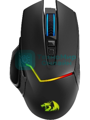Мышь беспроводная Redragon Mirage Pro черный, 8000 dpi, радиоканал, USB, кнопки - 9