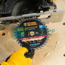 Пильный диск по дереву Denzel ф150 х 20 мм, 36 зубов, тонкий