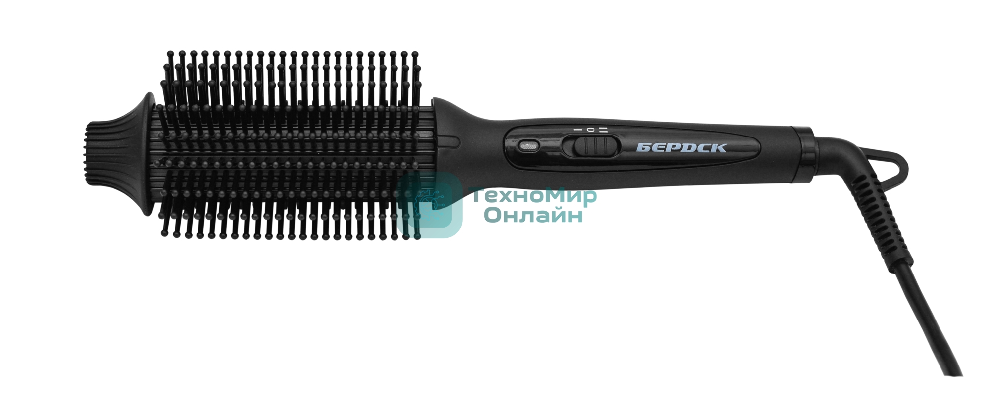 Расческа-выпрямитель Бердск 2101 черный, 200 °C, 2 режима