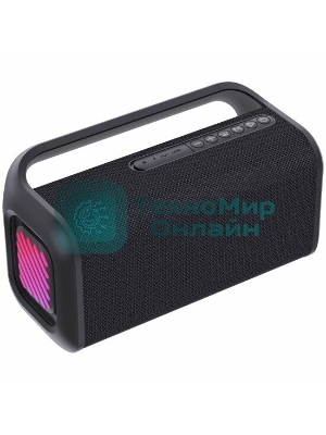 Колонка портативная Digma D-PS1526 черный 40W 2.0 BT 10м 3000mAh