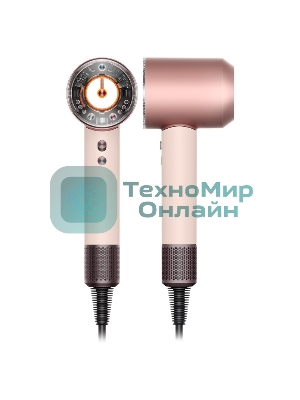 Фен Dyson HD16 Supersonic Nural Ceramic розовый/розовое золото, 1600 Вт, ионизация