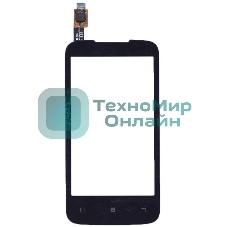 Сенсорное стекло (тачскрин) для Lenovo A376, черное