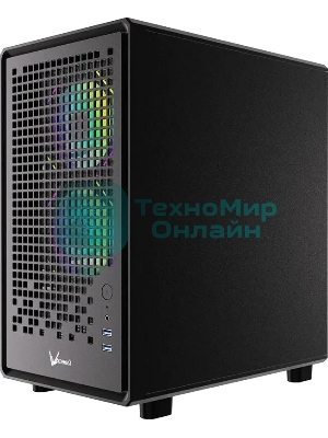 Компьютерный корпус Aerocool/Formula Air Mesh G2 черный без БП mATX 3x120мм 2xUSB 3.0 audio