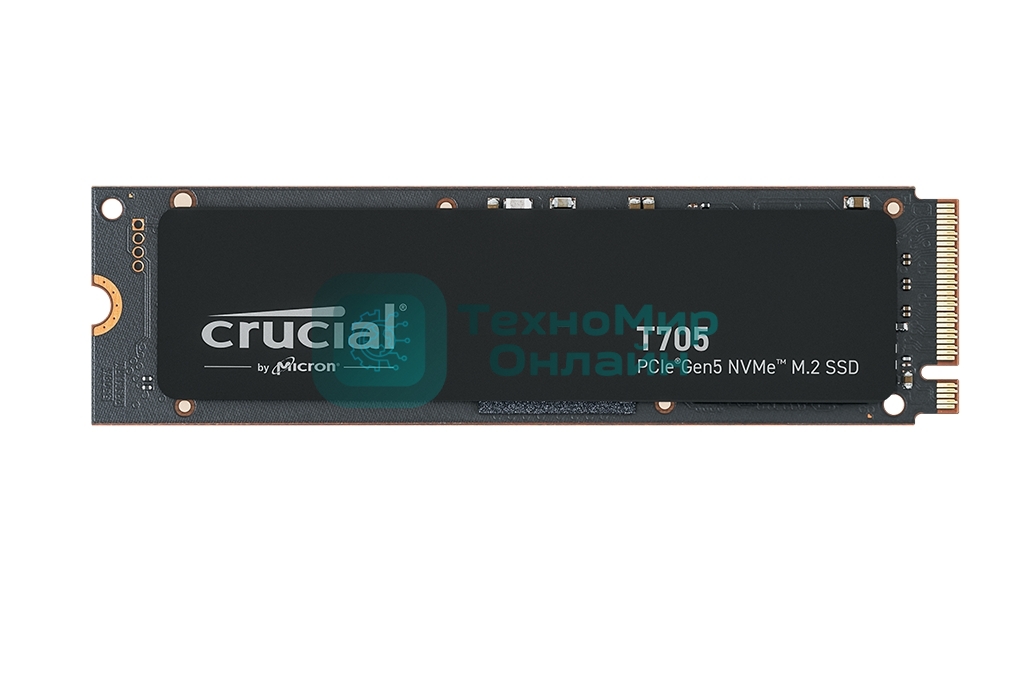 Накопитель SSD Crucial T705 1Tb PCIe Gen5 NVMe M.2 SSD CT1000T705SSD3