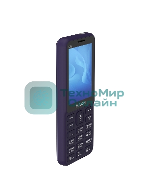 Мобильный телефон Maxvi C38 фиолетовый