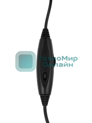 Гарнитура A4Tech HU-50 чёрный, проводная