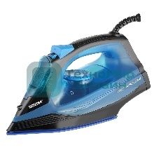 Утюг Centek CT-2351 синий, 2200 Вт, 35 г/мин, 130 г/мин, 300 мл