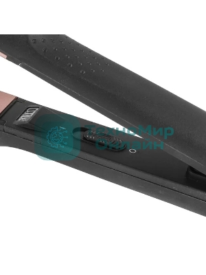 Выпрямитель для волос Atlanta ATH-6742 черный, 25 мм, 200 °C, 1 режим