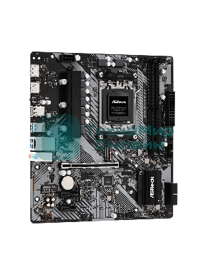Материнская плата ASRock B650M-H/M.2+, AM5, AMD B650, 2xDDR5, 4xSATA, 2xM.2, 1xPCIe 4.0 x16, 1xDP, 1xHDMI, 1x1Gb LAN, 2xUSB 2.0, 3xUSB 3.2 Gen 1, 1xUSB-C, 3x3.5 мм, 7.1, Micro-ATX