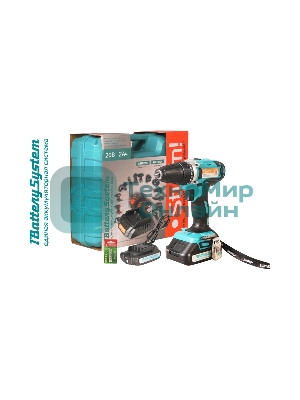 Дрель-шуруповерт Sturm CD3620, 20 В, 2 Ач, 31 Нм, щеточный