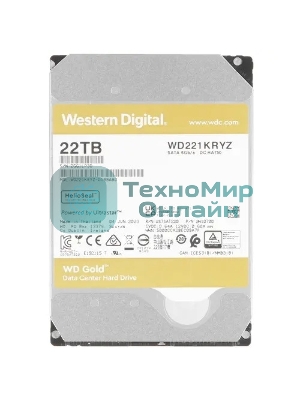 Жесткий диск Western Digital GOLD WD221KRYZ 22Tb 3.5