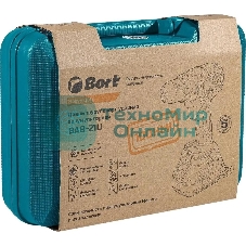 Дрель-шуруповерт Bort BAB-21U, 18 В, 4 Ач, 100 Нм, бесщеточный