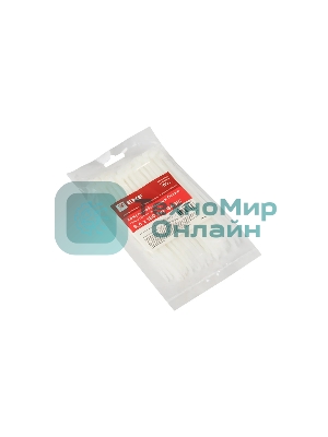 Хомут кабельный 3.6х150 нейл. белый (уп. 100 шт) EKF plc-c-3.6x150