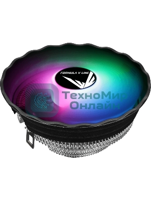 Устройство охлаждения(кулер) Formula AC Air Frost Plus RGb Soc-AM5/AM4/1200/1700/1851 черный 3-pin 24dB Al 110W 360gr Ret (AIR FROST PLUS FRGb 3P)