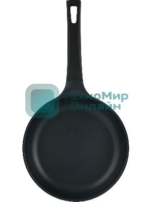 Сковорода Rondell Baselard RDA-2001 круглая 20 см, покрытие: Xylan Plus ручка несъемная (без крышки) темно-серый