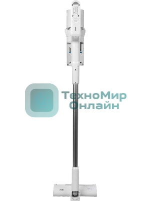 Пылесос вертикальный Haier HVC250 белый, питание от аккумулятора, 250 Вт, уборка сухая, пылесборник 0,5 л
