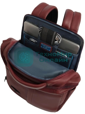 Рюкзак мужской Piquadro Russel CA6765W137/CU красное дерево кожа
