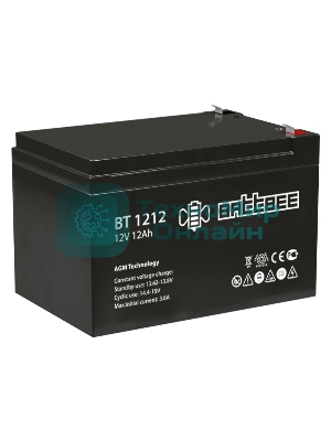Аккумуляторная батарея BattBee BT 1212 4