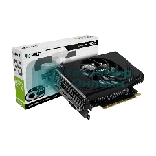 Видеокарта Palit RTX 3050 STORMX OC 6Gb NVIDIA GeForce RTX 3050 6Gb PCI-E 4.0 96bit GDDR6 1042/14000 DVIx1 HDMIx1 DPx1 HDCP Ret