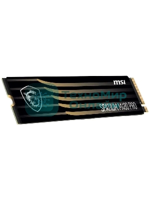 Накопитель SSD MSI SPATIUM M480 PRO, 2Tb, M.2 2280, PCIe 4.0 x4, NVMe, R/W 7400/7000