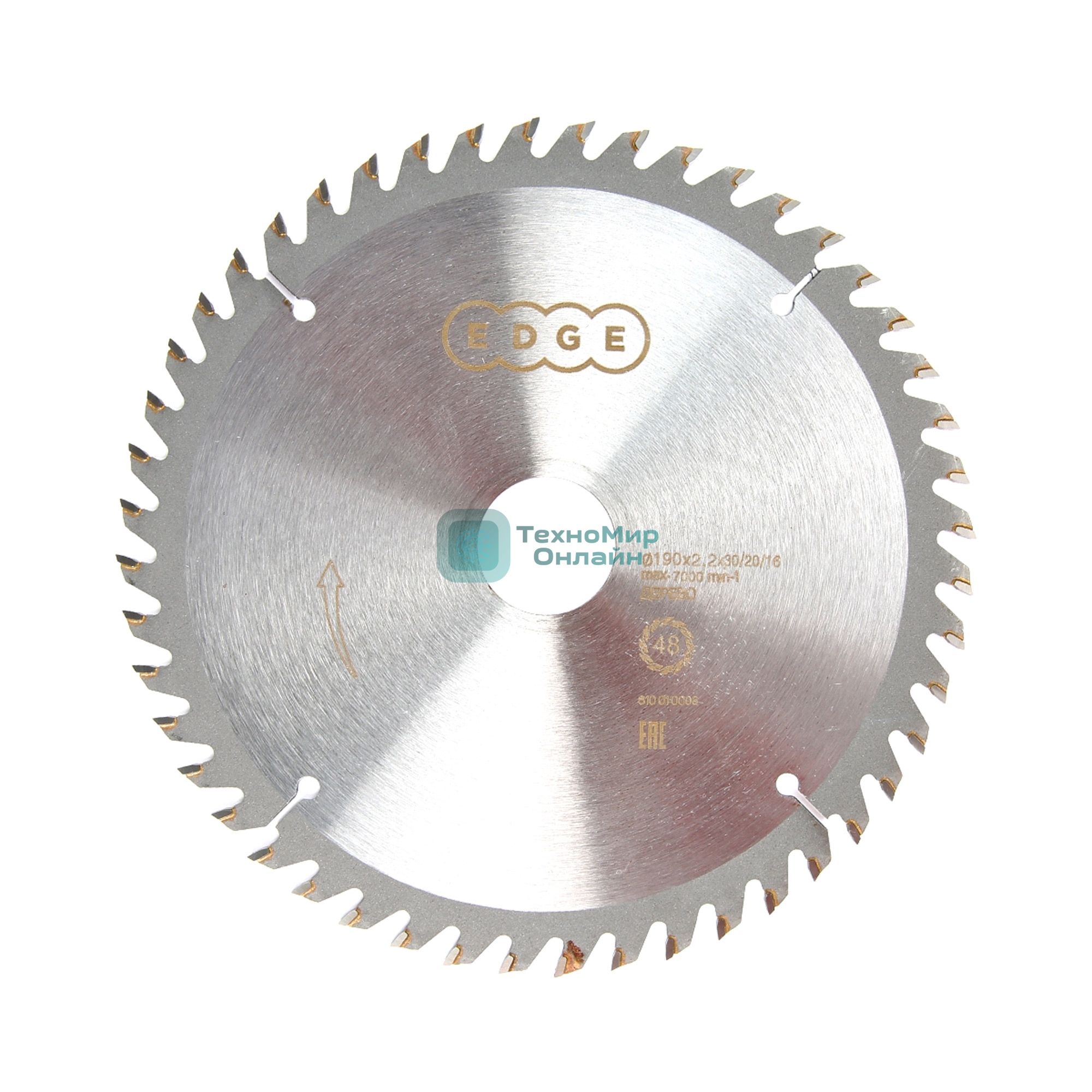 Диск пильный по дереву EDGE by PATRIOT 190x48x30/20/16 810010006
