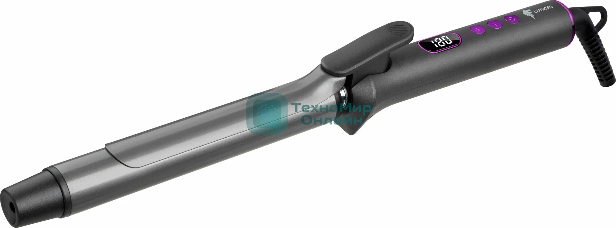 Щипцы для завивки волос Leonord LE-1290 черный, 25 мм, 100-230 °C, 14 режимов