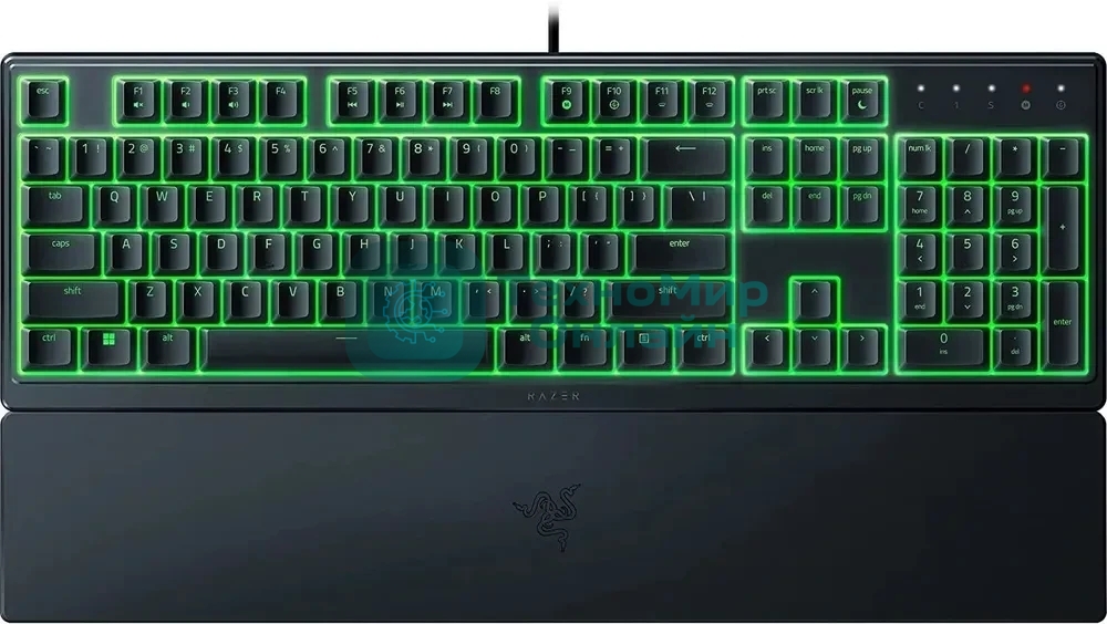 Клавиатура Razer Ornata V3 X проводная, USB Type-A, чёрный