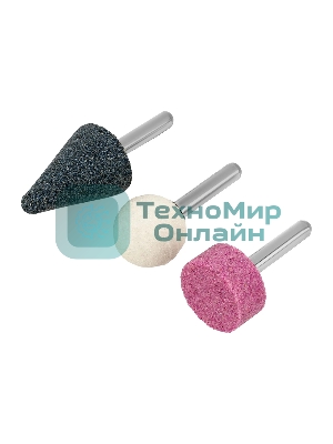 Пневмошлифмашина прямая Denzel PGS25000, 25000 об/мин, 10 шлиф. камней, цанга - 3, 6 мм, 113 л/мин