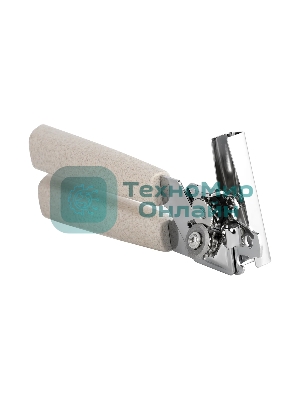 Консервный нож LARA LR07-36 механический, хромированное железо/рисовая шелуха