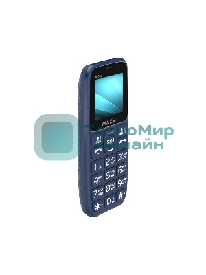 Мобильный телефон Maxvi B110ds синий