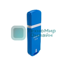 Флешка USB Maxvi P3 sky blue (FD64GBUSB20C10P3), 64GB, USB 2.0, R/W 20/10, синий