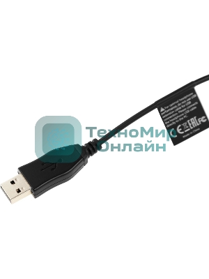 Гарнитура A4Tech HU-50 чёрный, проводная