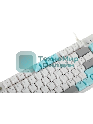 Клавиатура проводная A4Tech Bloody S510N USB белый