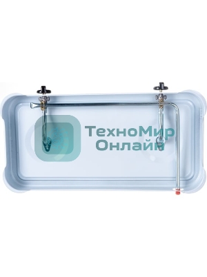 Плита настольная газовая Energy EN-002 белый, 6,4 кВт, газовая горелка, конфорки - 2, эмалированная сталь, поворотные переключатели