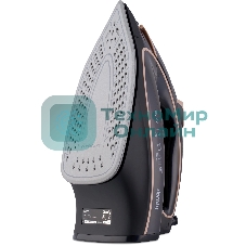 Утюг Domfy DSC-EI901 черный/золотистый, 3000 Вт, 220 г/мин, 450 мл