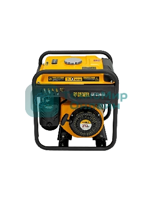 Электрогенератор бензиновый инверторный Denzel GK-2200iF, 2.2 кВт, 95 дБ, 27 кг