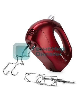 Миксер Maxwell MW-1357 (R), красный