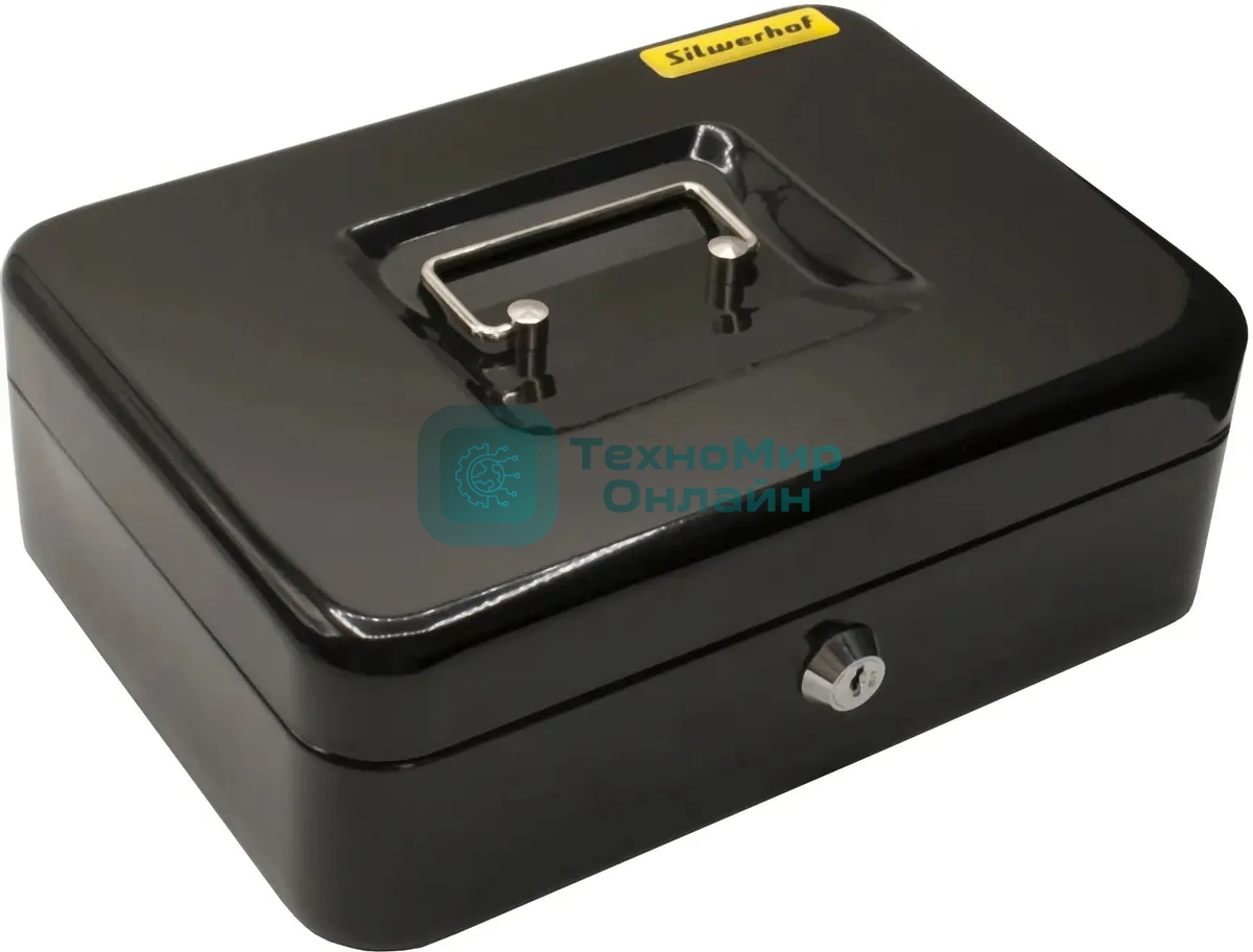 Ящик для денег Silwerhof 90x250x180 черный