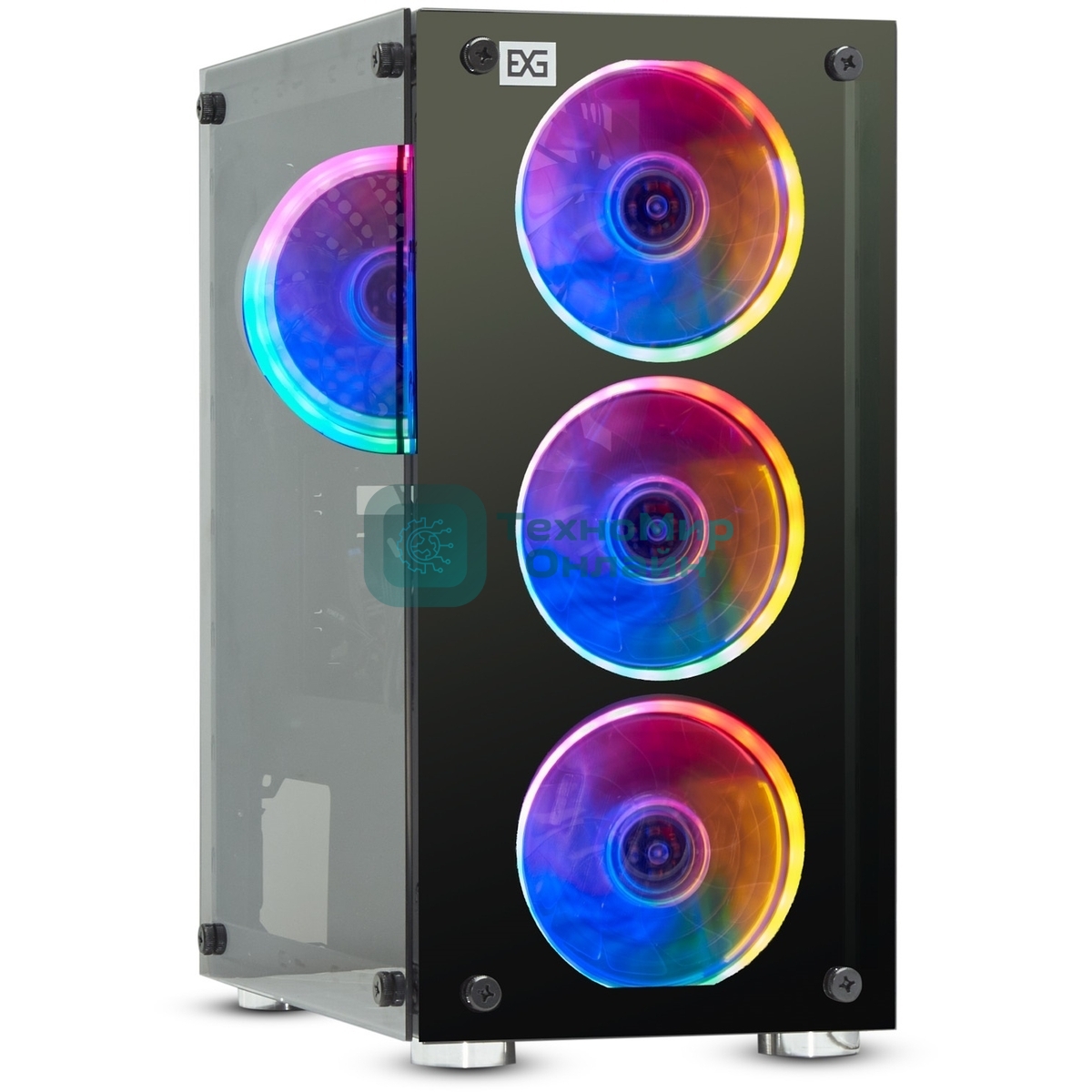 Компьютерный корпус Minitower ExeGate Mistery X2-NPX400