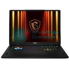 Ноутбук MSI Vector 18 HX AI A2XWHG-899XRU Ultra 9 285HX 64Gb SSD 1Tb NVIDIA GeForce RTX 5070Ti 12Gb 18