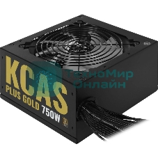 Блок питания Aerocool/Formula KCAS PLUS GOLD 750W (750W, ATX v2.4, APFC, Fan ARGB 12cm, 80+ Gold, Retail)