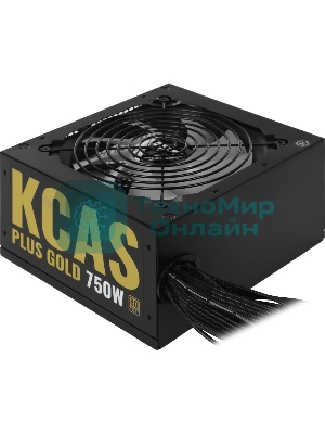 Блок питания Aerocool/Formula KCAS PLUS GOLD 750W (750W, ATX v2.4, APFC, Fan ARGB 12cm, 80+ Gold, Retail)