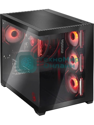 Компьютер Bloody BD-PC RAB84V2 TWR Ryzen 7 7700 (3.8) 32Gb SSD 1Tb RTX 5060TI 8Gb Win 11H 64 2.5xGbitEth 650W черный (RUS) (2142127)