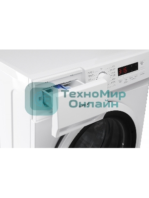 Стиральная машина Weissgauff WM 4106 D белая, загрузка фронтальная 6кг, 1000 об/мин., класс: A+++