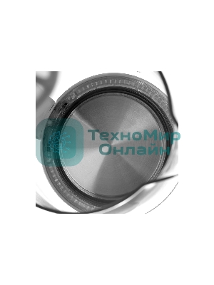 Чайник электрический BRAYER BR1040WH 2220 Вт, 2 л, стек л, белый.