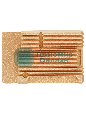 Корпус Qumo Aluminum case without fan, Raspberry Pi 3, gold(RS025)