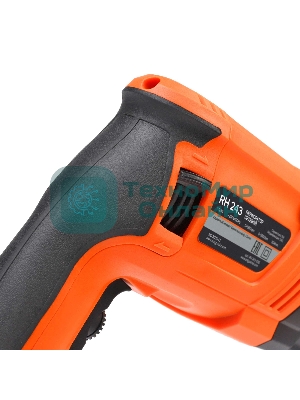 Перфоратор Patriot RH 243, SDS+, мощность 770 Вт, 2.6 Дж, 3 режима работы, макс.диаметр 24мм, глубиномер, кейс