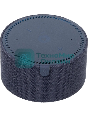 Умная колонка Яндекс Станция Мини, 10Вт, с голосовым ассистентом Алиса на YaGPT, с LED-часами, синий