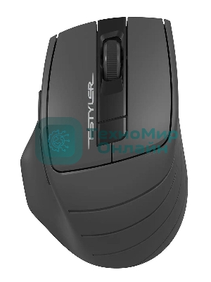 Мышь беспроводная A4Tech Fstyler FG30S серый, 2000 dpi, радиоканал, USB, кнопки - 6